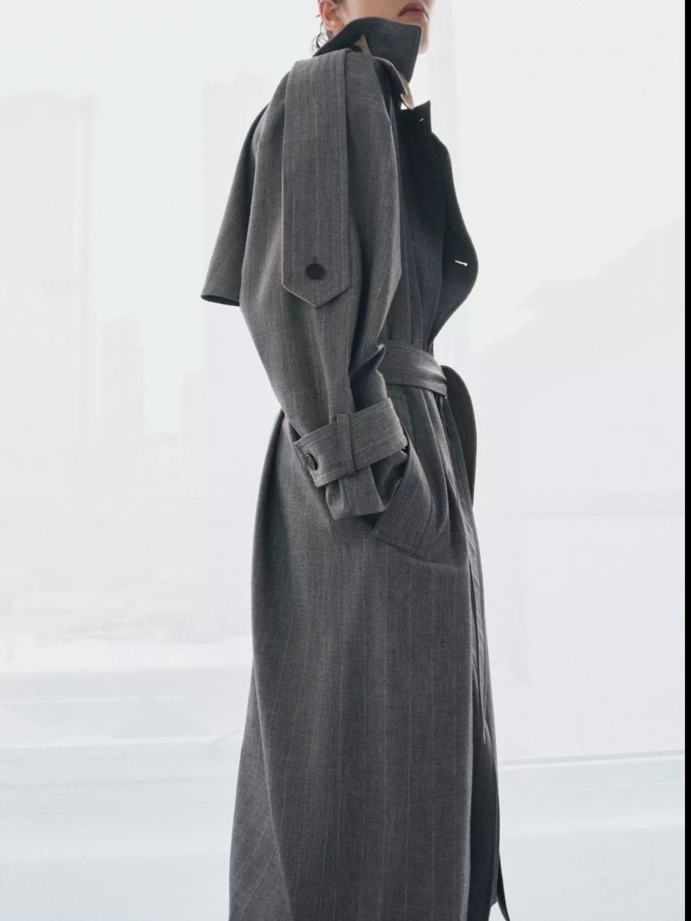 NWT ZARA Trench Coat $269 retail - Picture 3 of 11